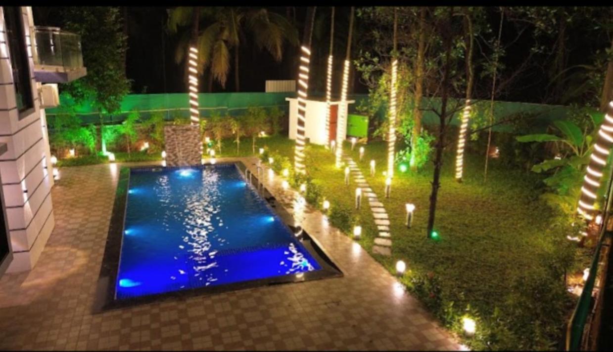 Seas The Day Luxurious 5Bhk Villa 2Min From Awas Beach With Huge Private Pool Alībāg Eksteriør bilde
