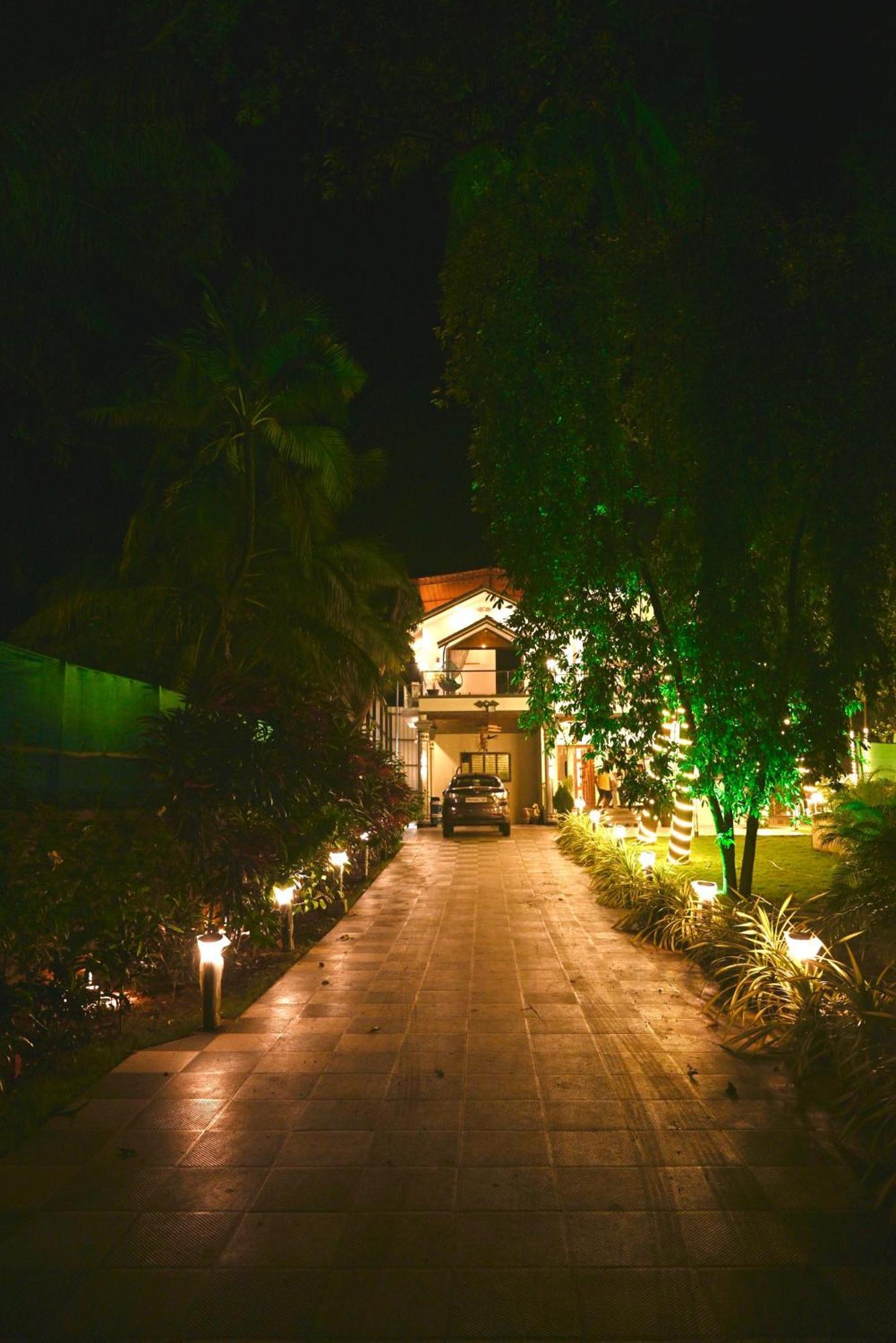 Seas The Day Luxurious 5Bhk Villa 2Min From Awas Beach With Huge Private Pool Alībāg Eksteriør bilde