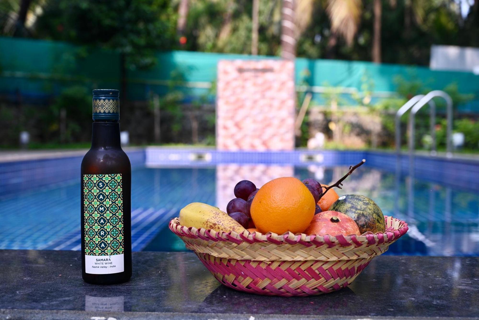Seas The Day Luxurious 5Bhk Villa 2Min From Awas Beach With Huge Private Pool Alībāg Eksteriør bilde
