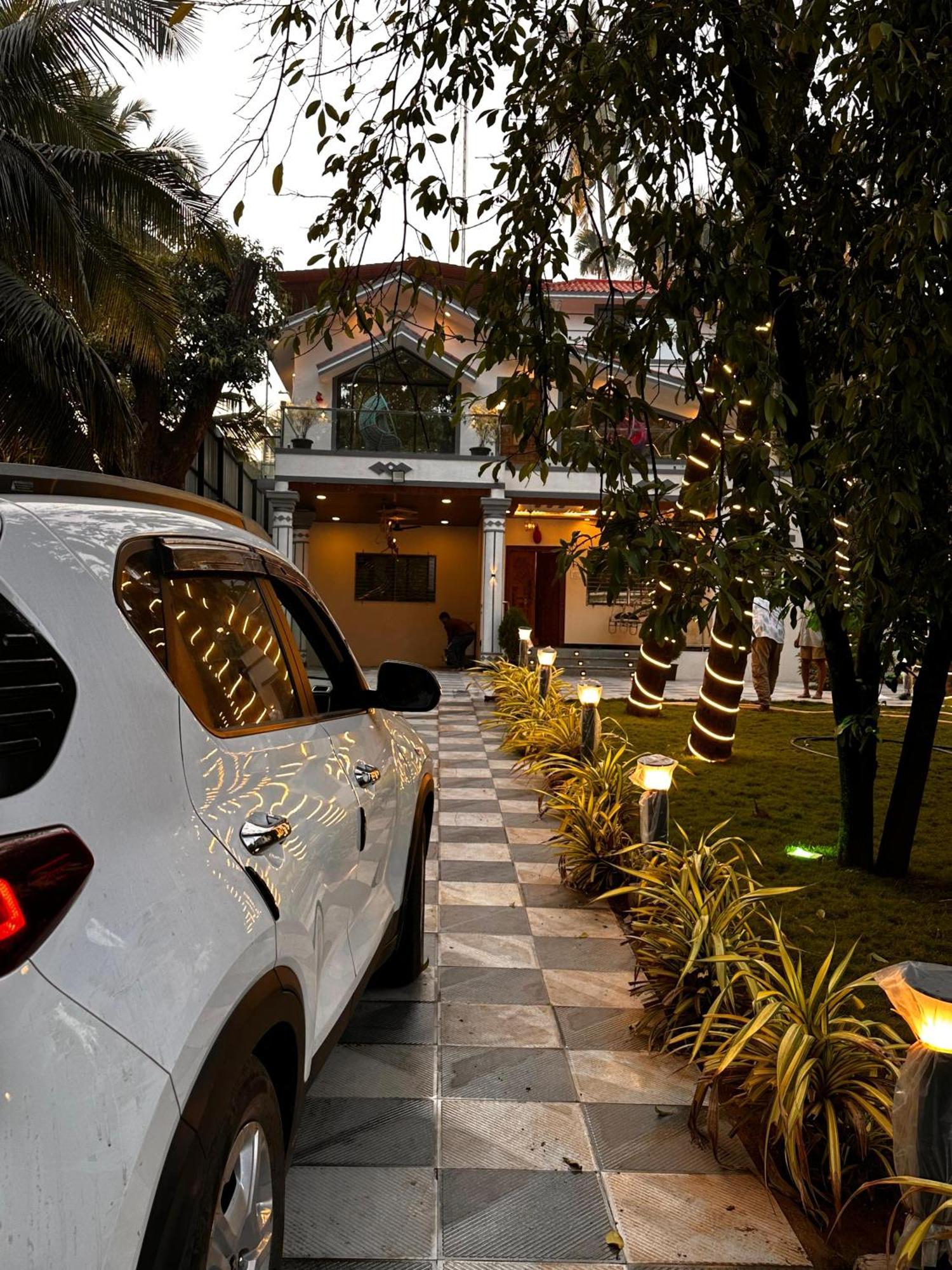 Seas The Day Luxurious 5Bhk Villa 2Min From Awas Beach With Huge Private Pool Alībāg Eksteriør bilde