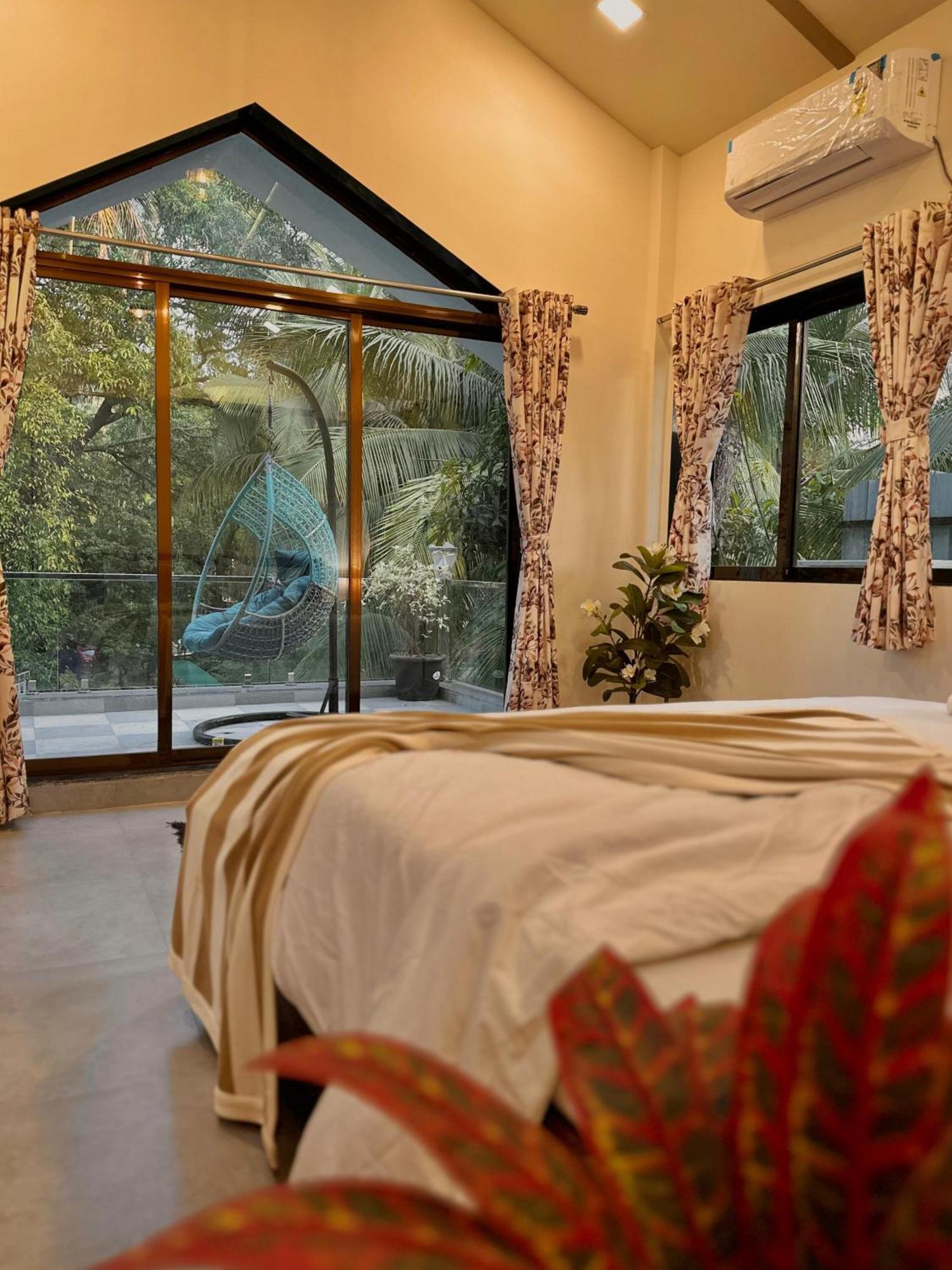 Seas The Day Luxurious 5Bhk Villa 2Min From Awas Beach With Huge Private Pool Alībāg Eksteriør bilde