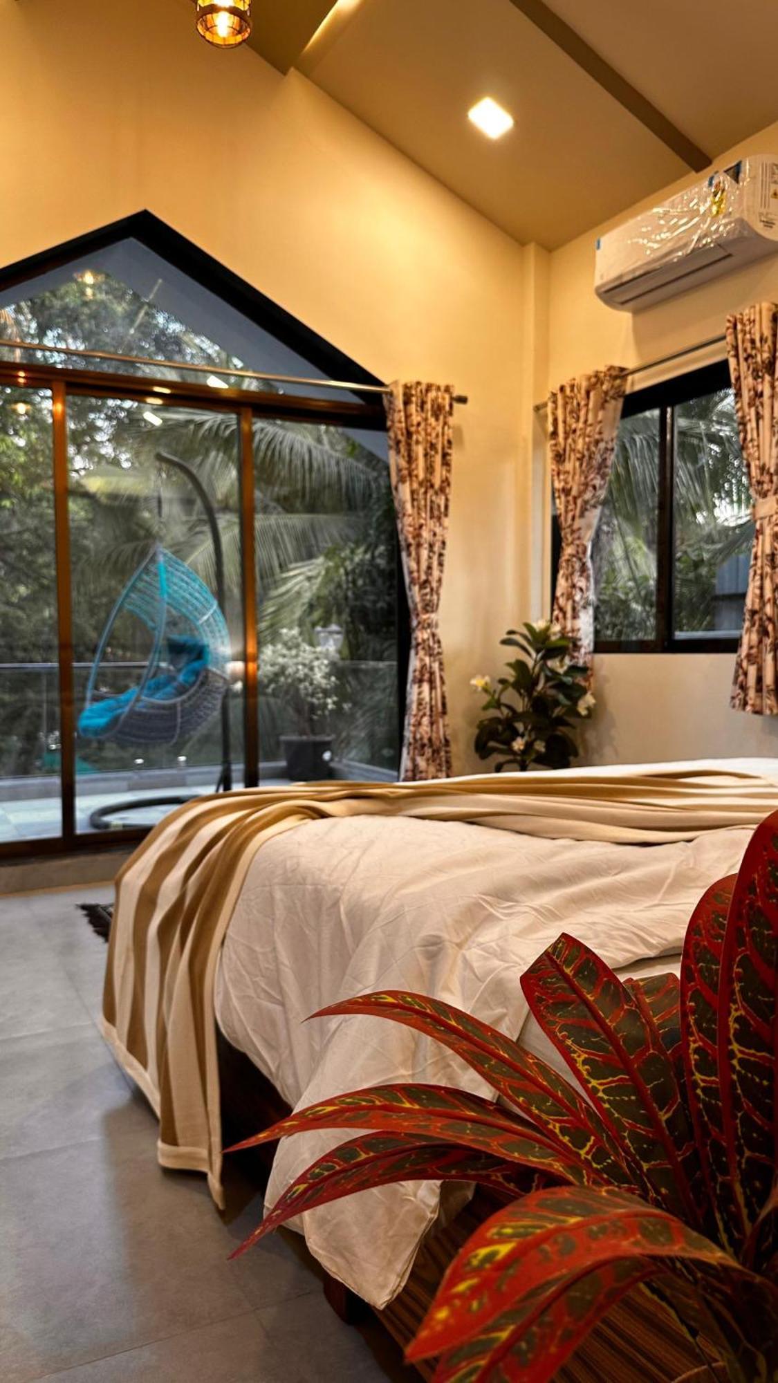 Seas The Day Luxurious 5Bhk Villa 2Min From Awas Beach With Huge Private Pool Alībāg Eksteriør bilde