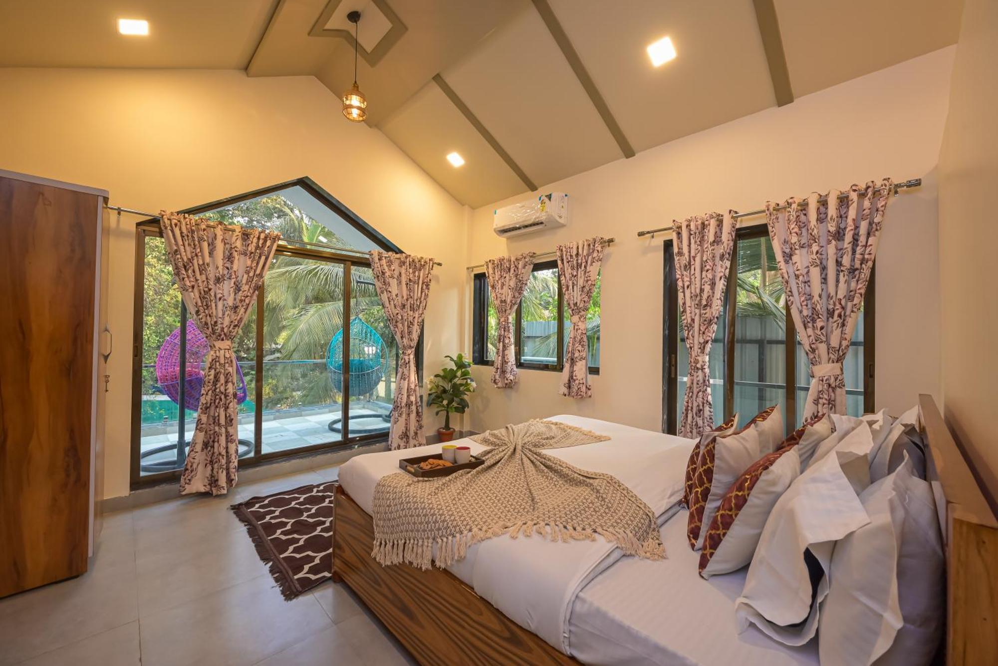 Seas The Day Luxurious 5Bhk Villa 2Min From Awas Beach With Huge Private Pool Alībāg Eksteriør bilde