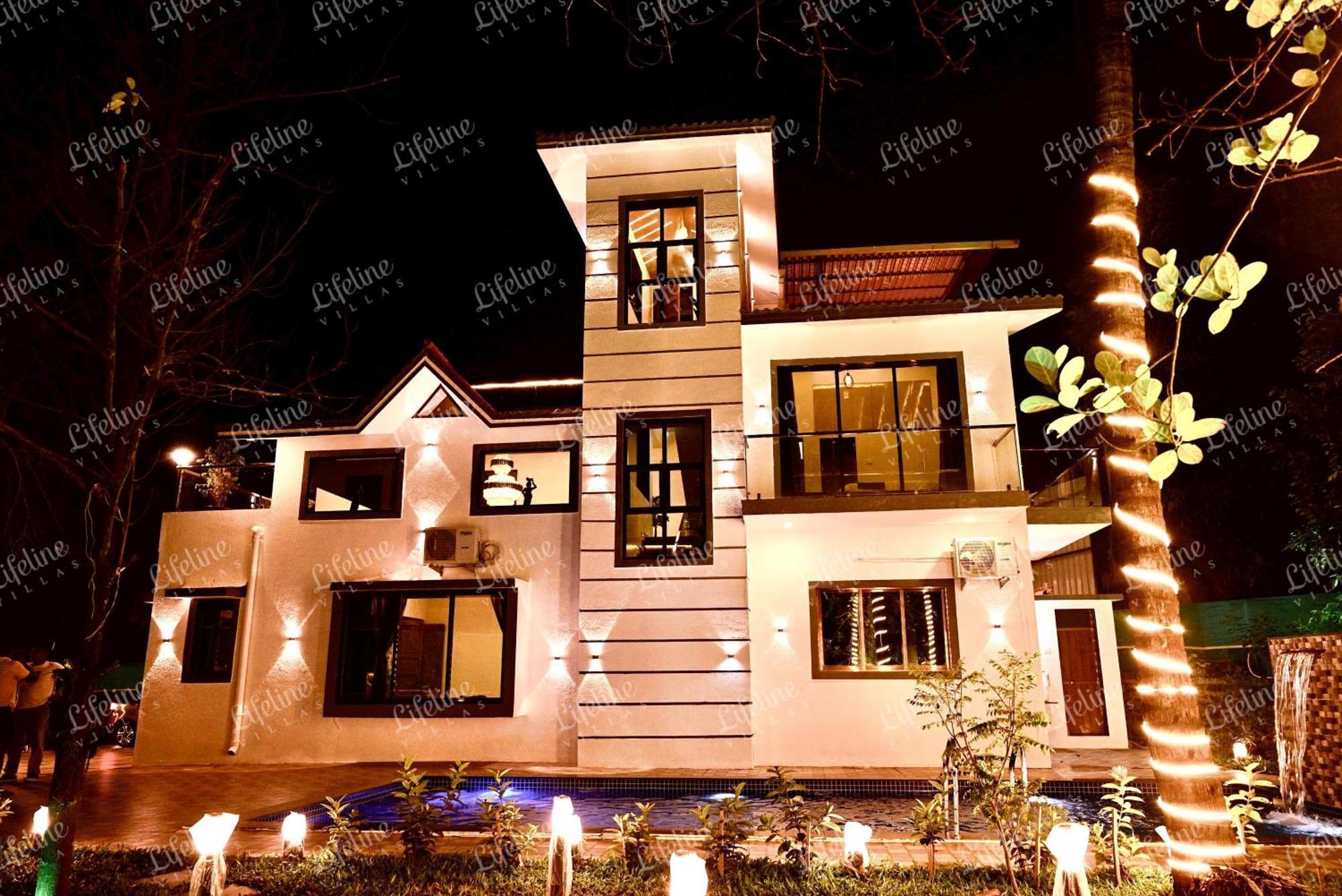 Seas The Day Luxurious 5Bhk Villa 2Min From Awas Beach With Huge Private Pool Alībāg Eksteriør bilde