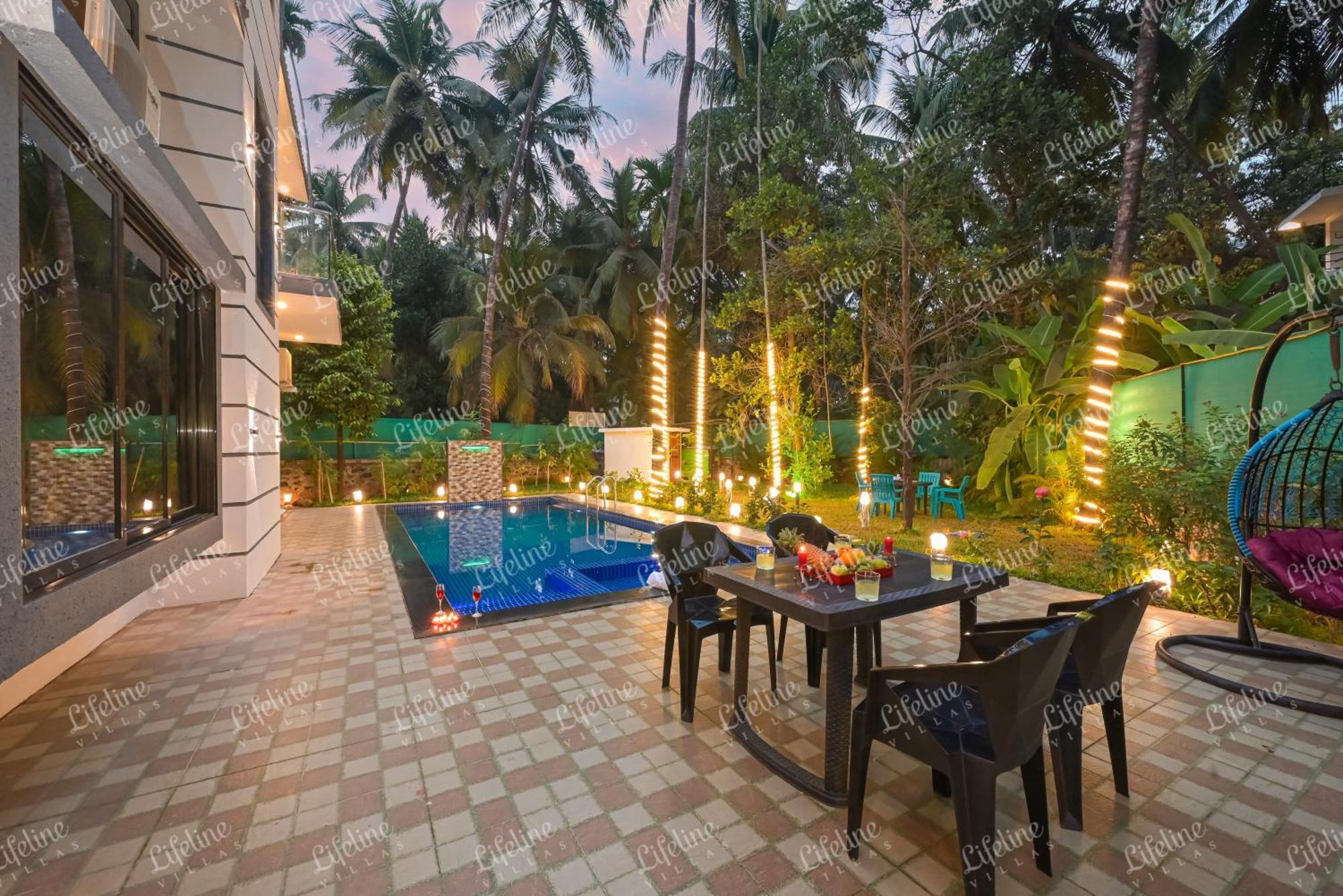 Seas The Day Luxurious 5Bhk Villa 2Min From Awas Beach With Huge Private Pool Alībāg Eksteriør bilde