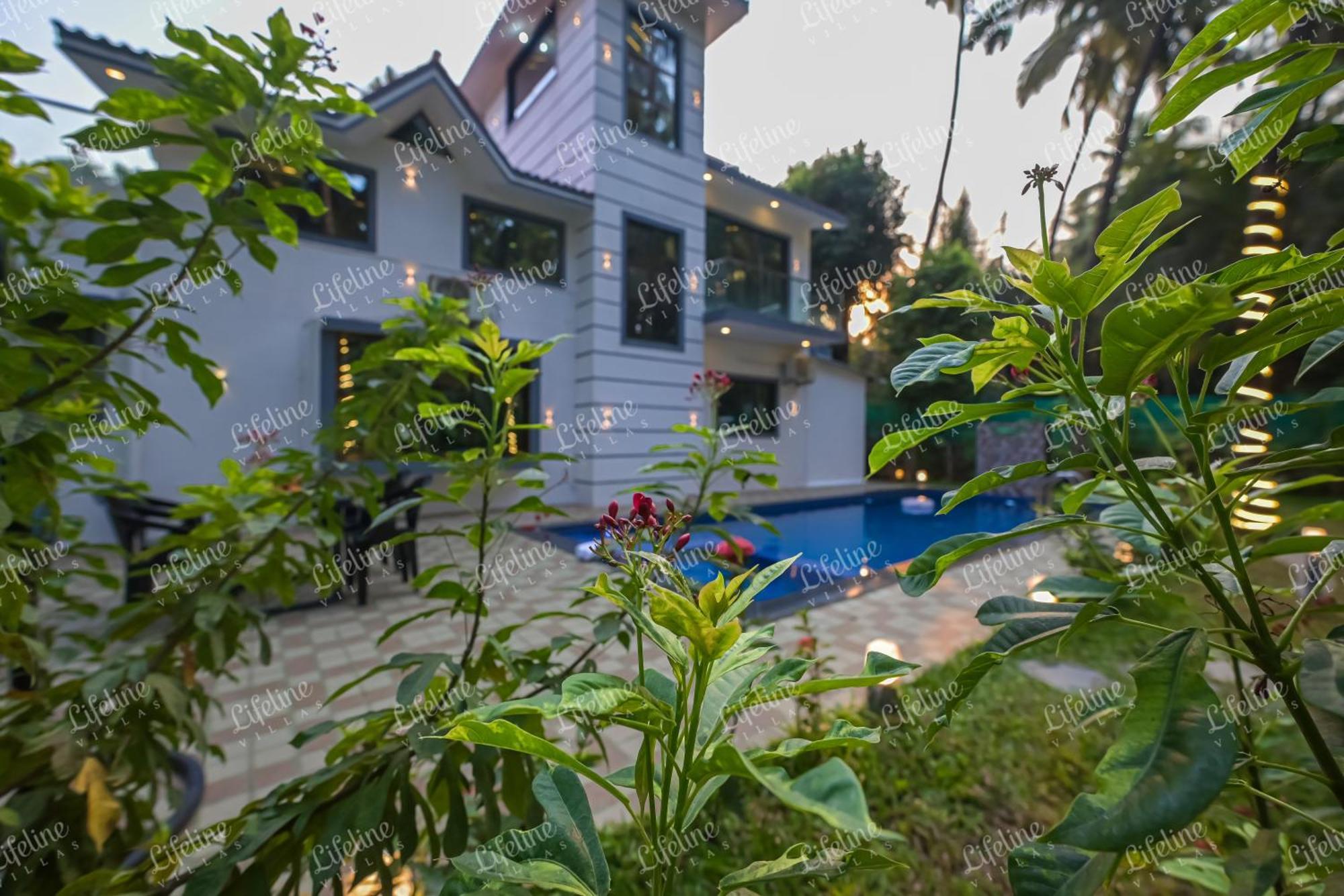 Seas The Day Luxurious 5Bhk Villa 2Min From Awas Beach With Huge Private Pool Alībāg Eksteriør bilde