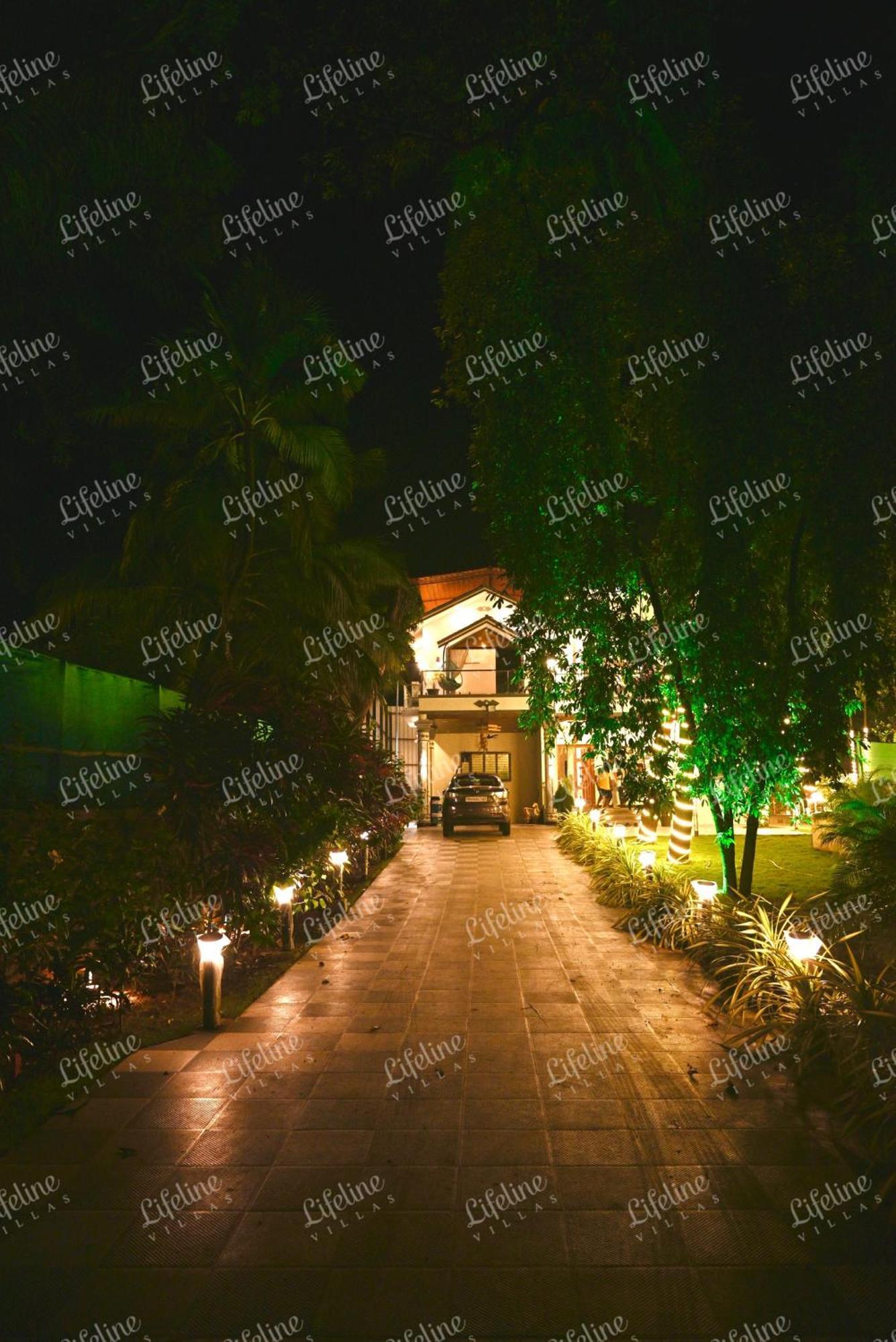 Seas The Day Luxurious 5Bhk Villa 2Min From Awas Beach With Huge Private Pool Alībāg Eksteriør bilde
