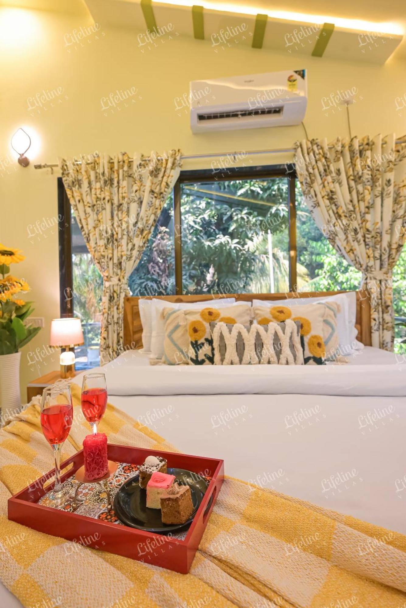Seas The Day Luxurious 5Bhk Villa 2Min From Awas Beach With Huge Private Pool Alībāg Eksteriør bilde
